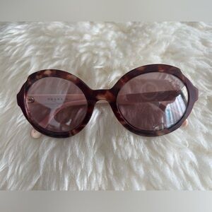 Prada Women's Brown Tortoise Sunglasses